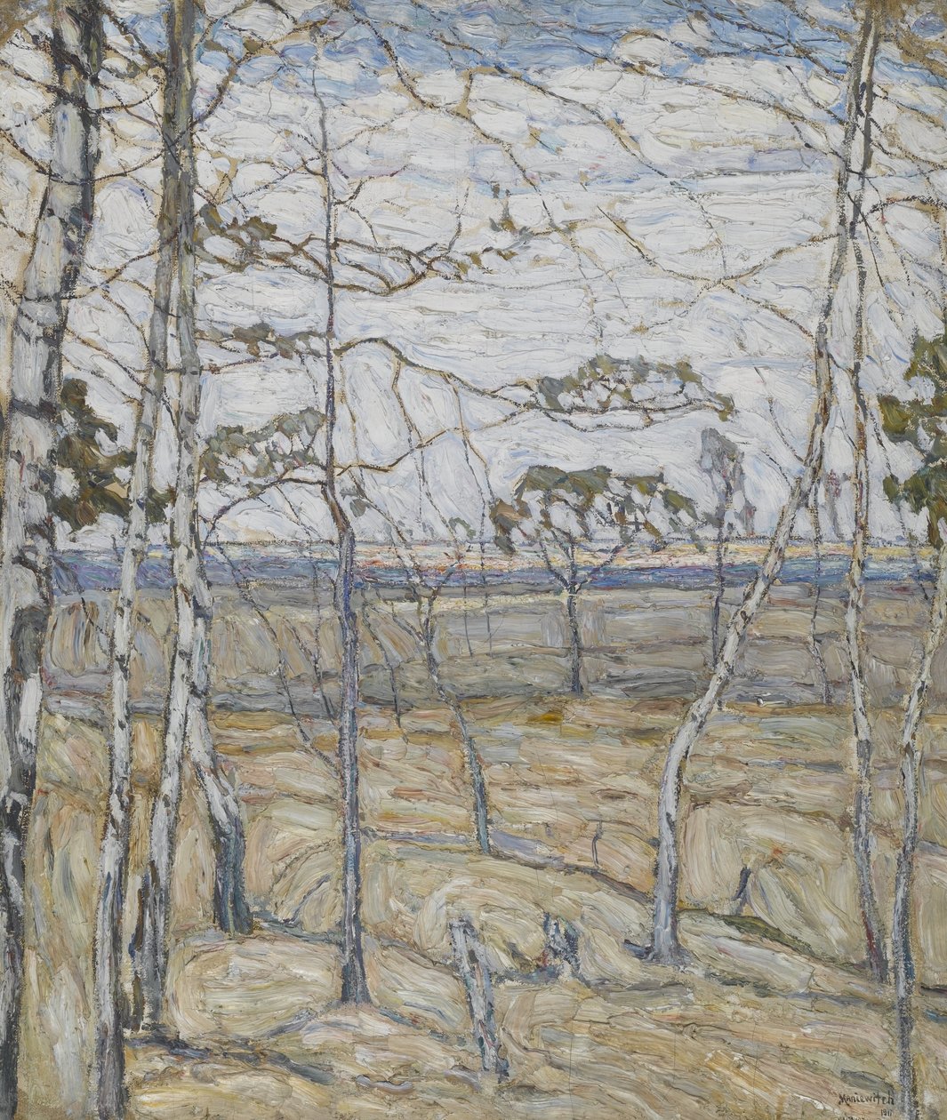 Birketræer af Abraham Anshelovich Manievich