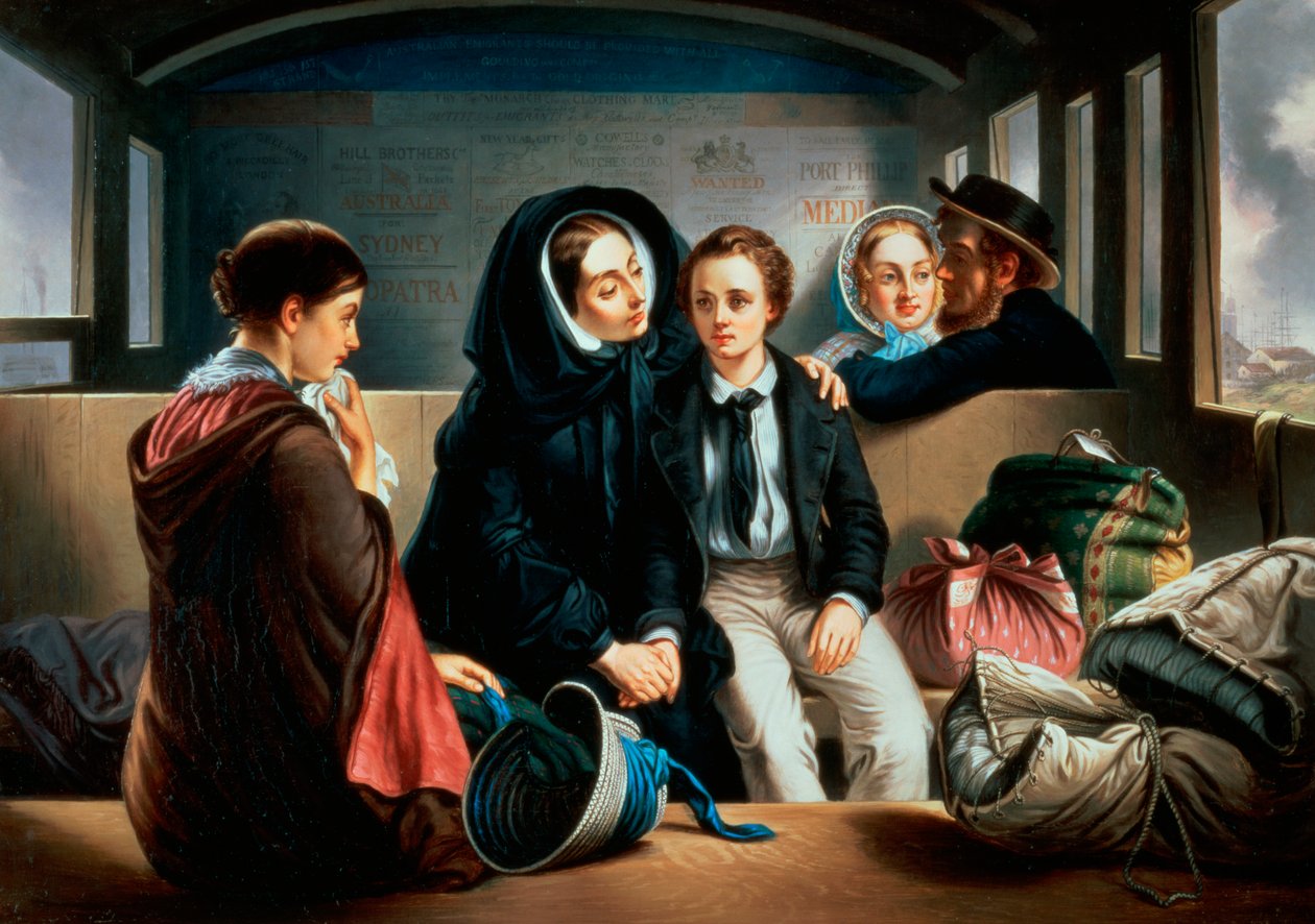 Anden klasse - Afskeden af Abraham Solomon