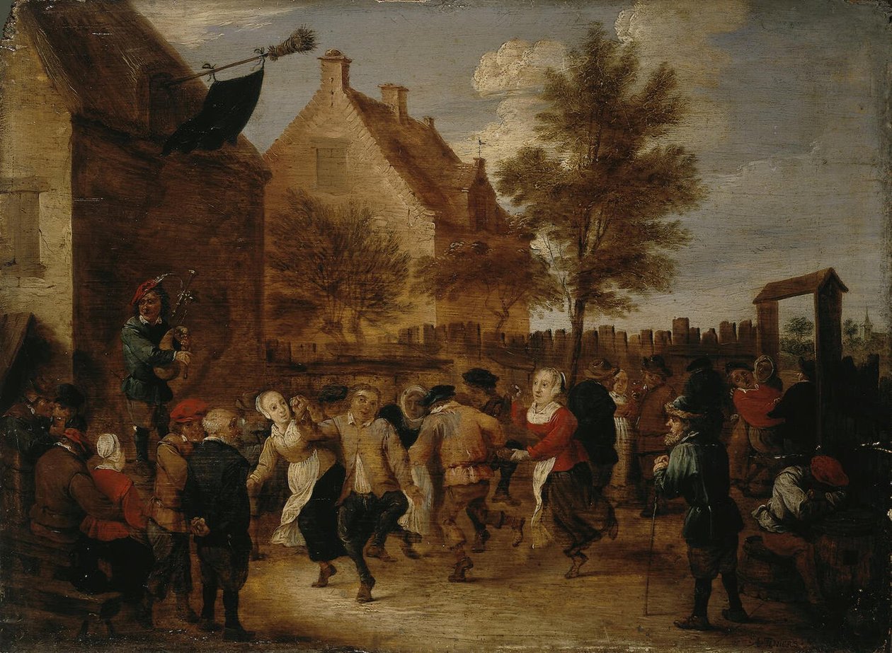 Landdagsfest af Abraham Teniers