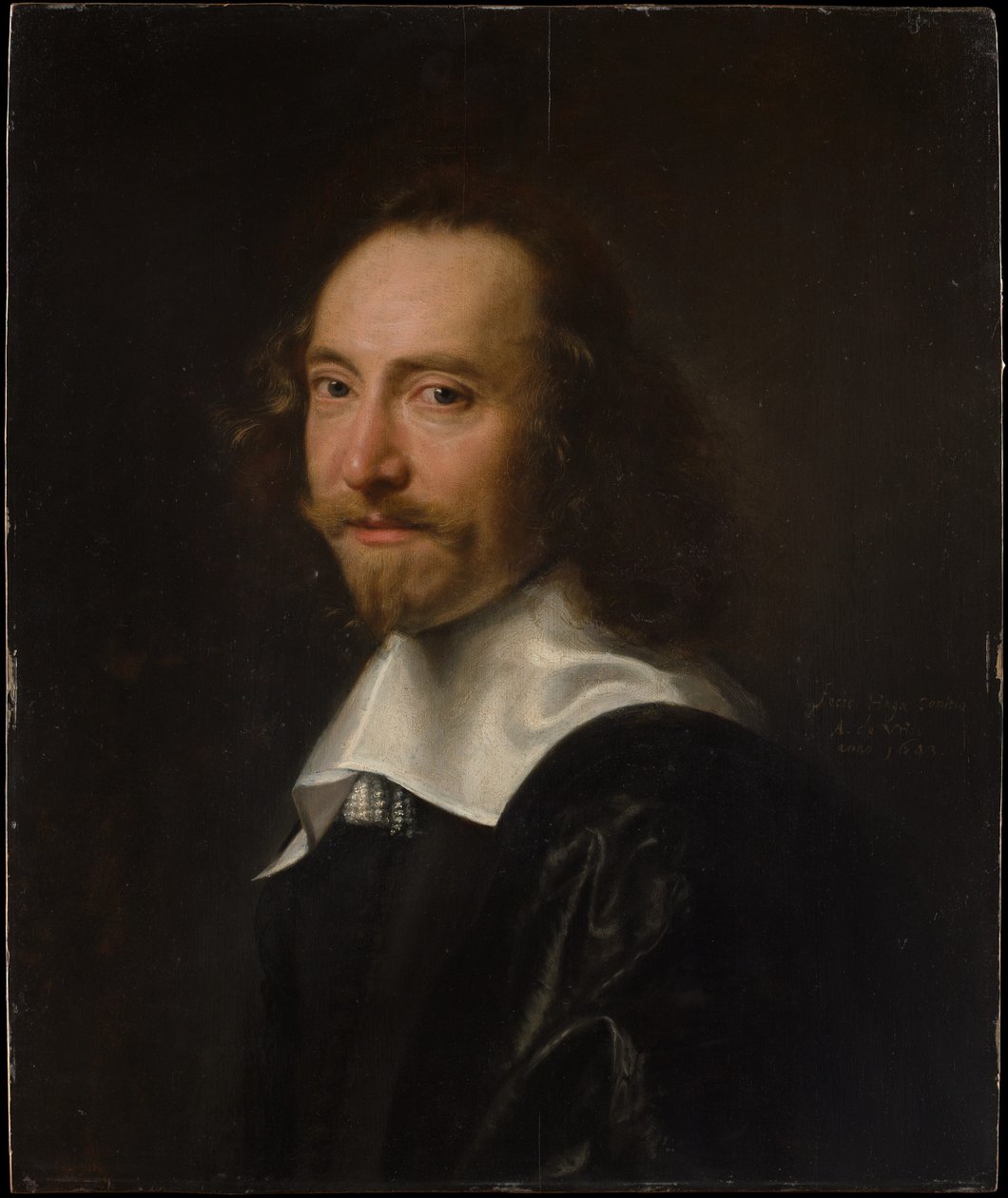Portræt af en mand af Abraham de Vries