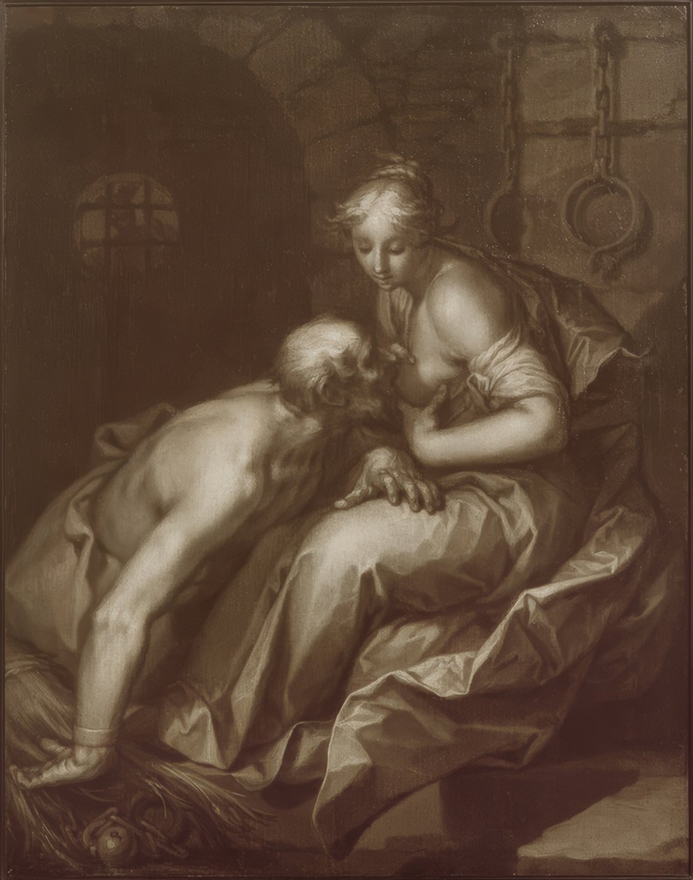 Caritas Romana af Abraham Bloemaert