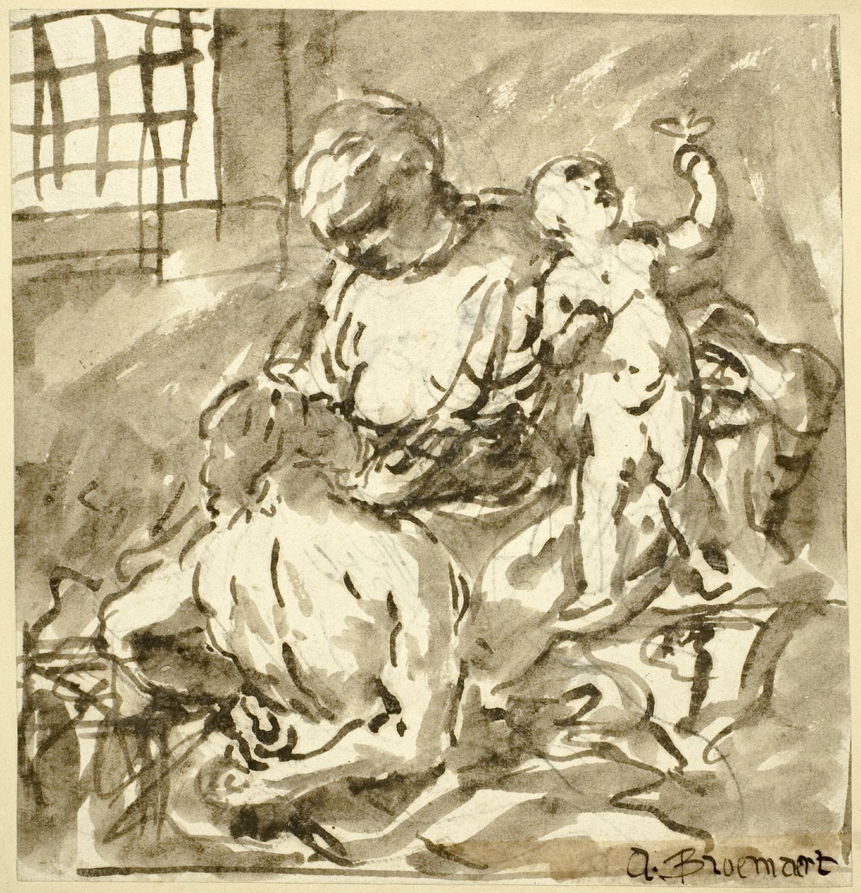Caritas Romana af Abraham Bloemaert