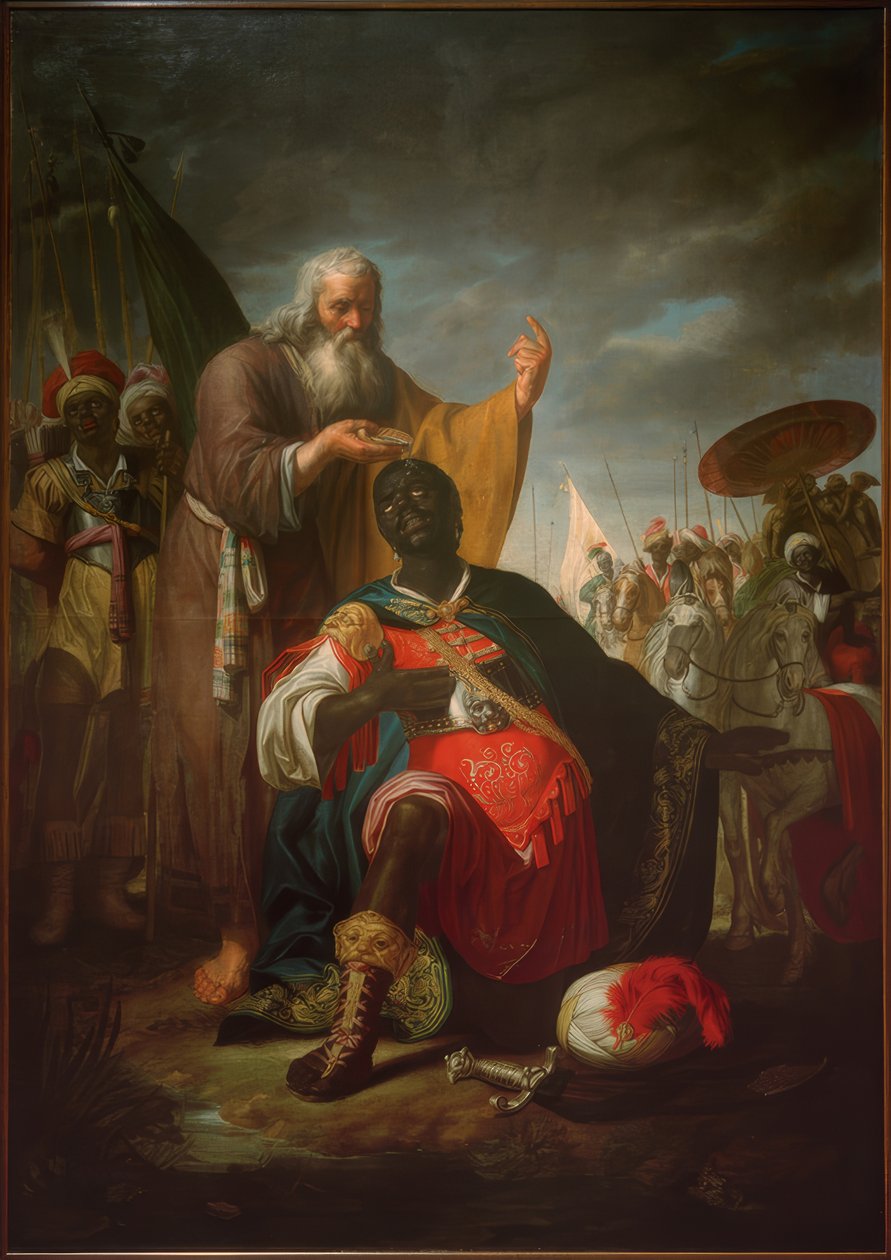 Kammerherrens Dåb af Abraham Bloemaert