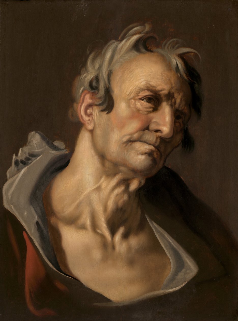 Hoved af en gammel mand af Abraham Bloemaert