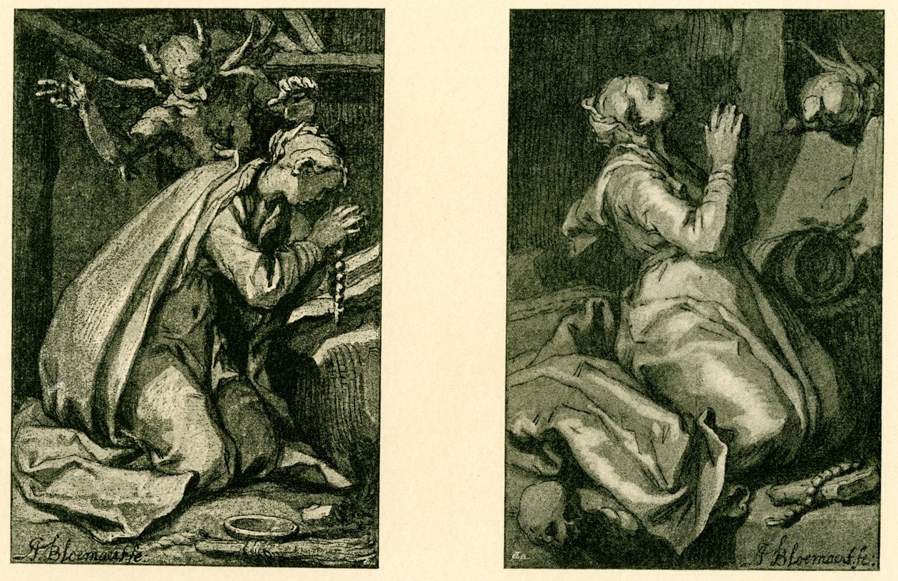 Hellige angrende af Abraham Bloemaert