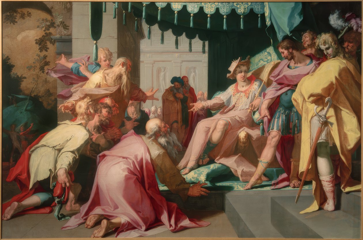 Josef og hans brødre af Abraham Bloemaert