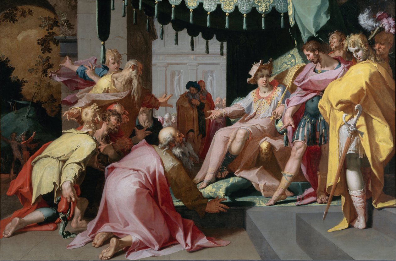 Joseph og hans brødre af Abraham Bloemaert