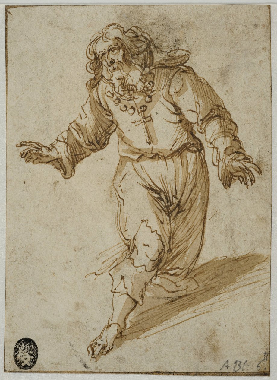 Den knælende mand af Abraham Bloemaert