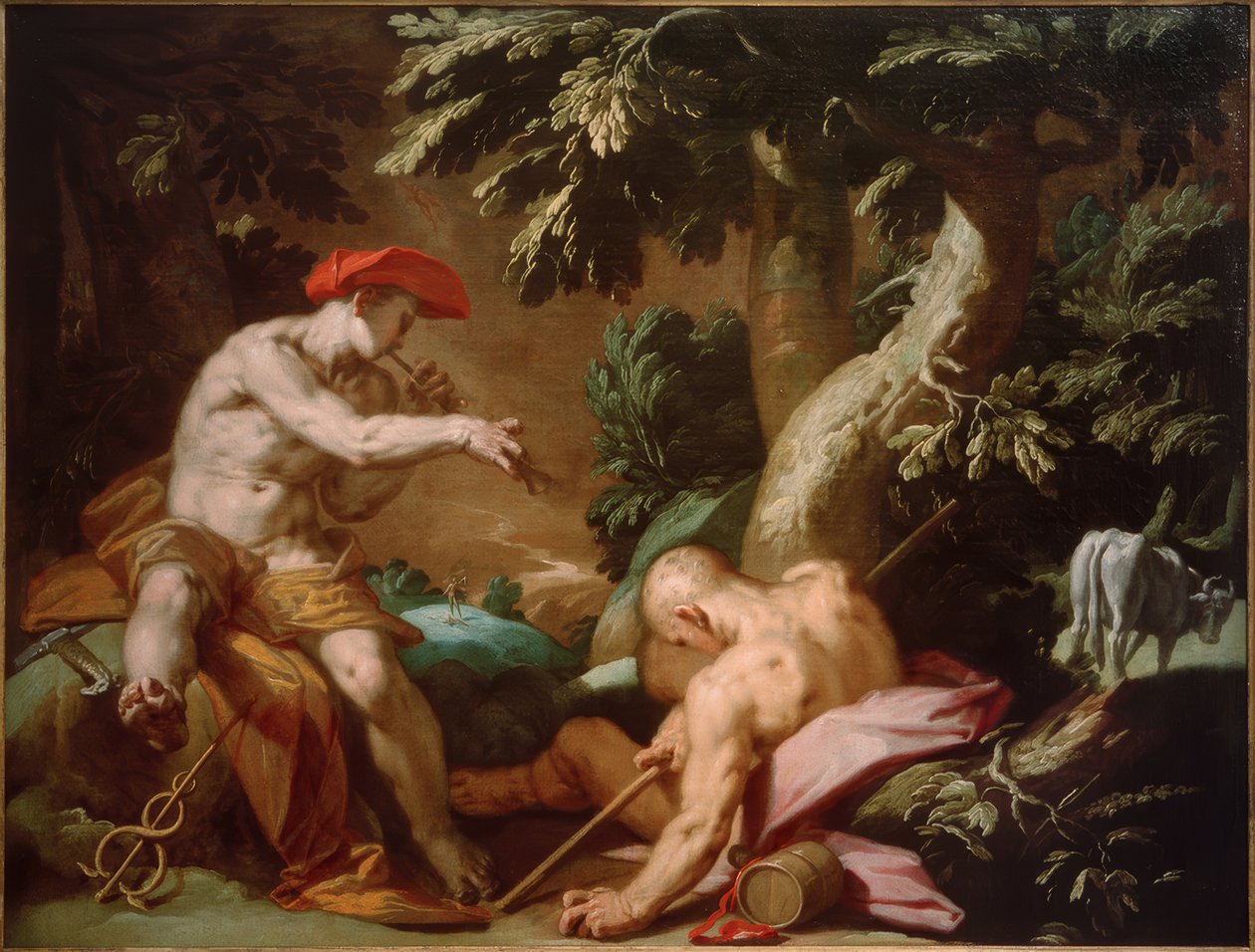 Mercury, Argus og Io af Abraham Bloemaert