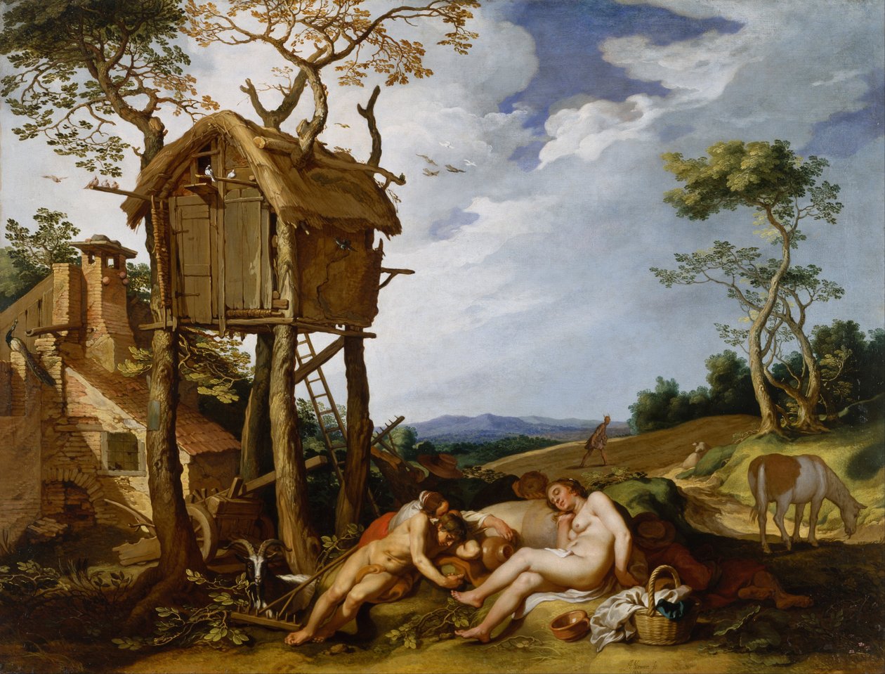 Lignelsen om hveden og agernet af Abraham Bloemaert