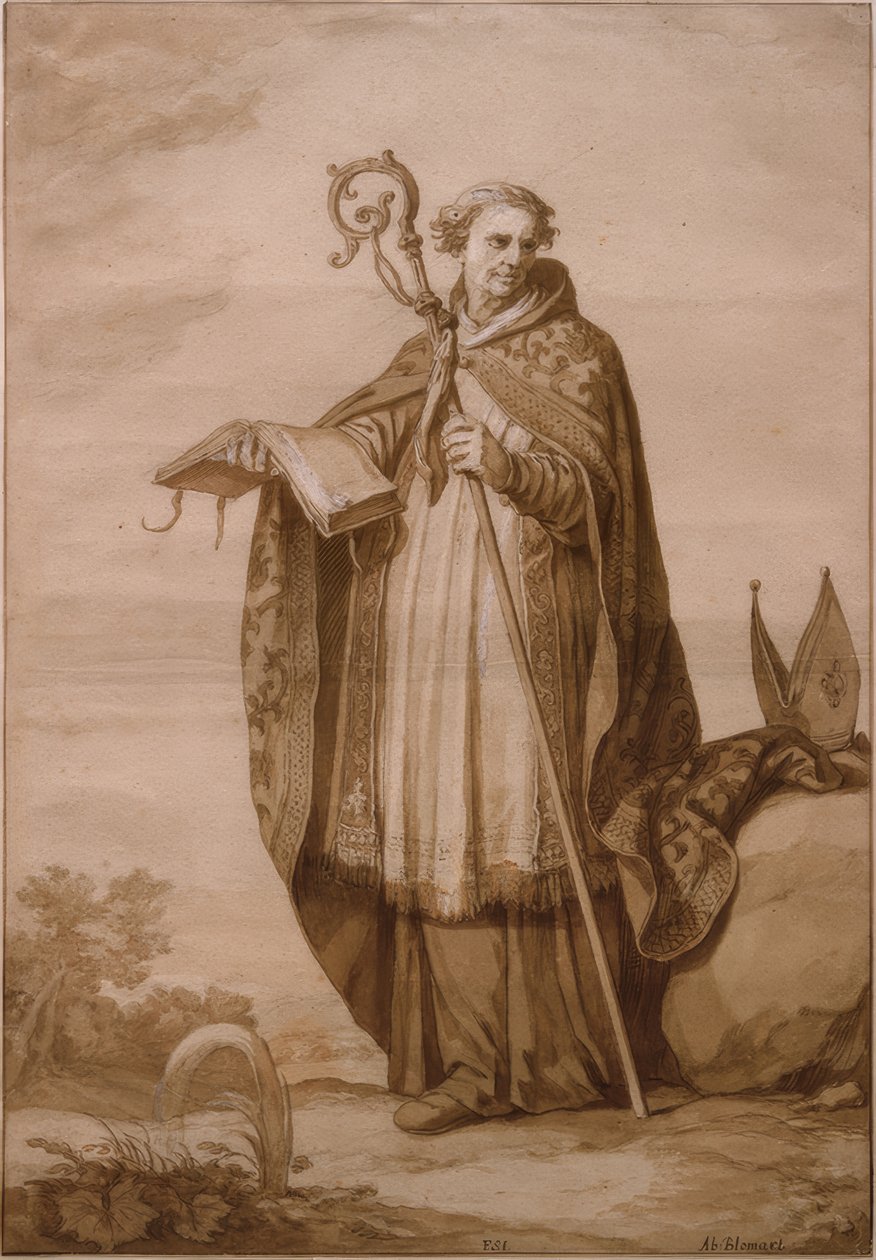 Sankt Engelmundus af Abraham Bloemaert