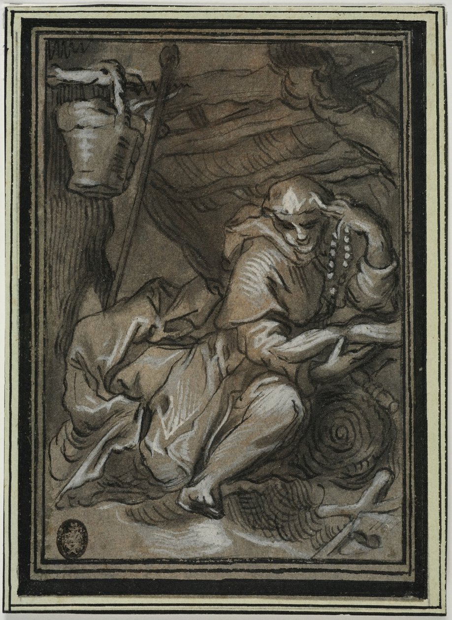 Sankt Hilarion af Abraham Bloemaert