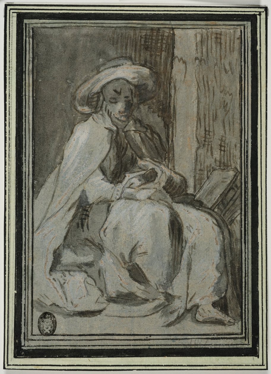 Sankt Johannes af Lykopolis af Abraham Bloemaert