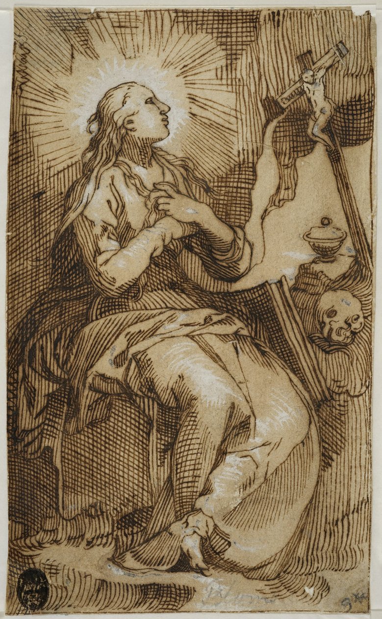 Sankt Maria Magdalena af Abraham Bloemaert