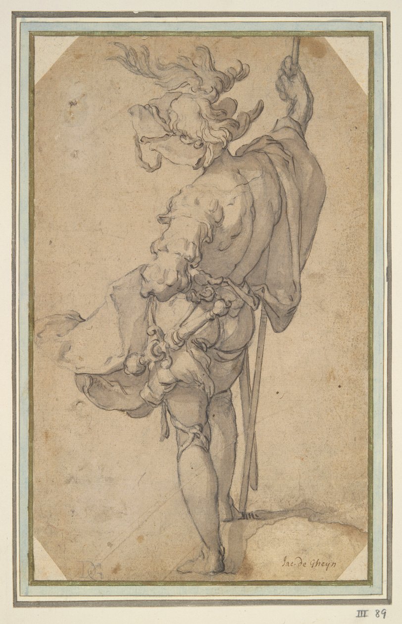 Stående Soldat af Abraham Bloemaert