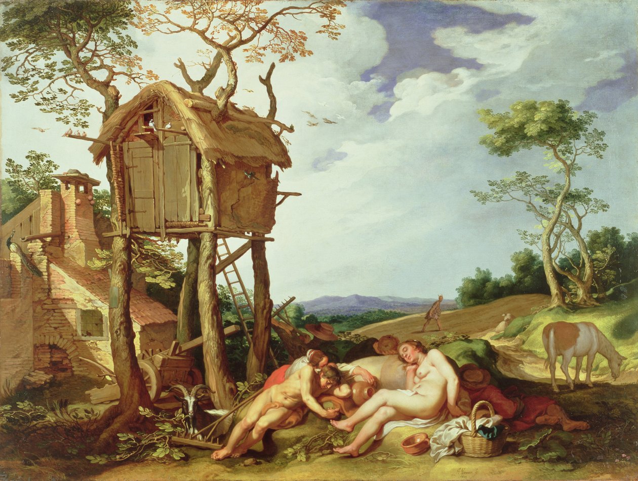 Lignelsen om hveden og ukrudtet af Abraham Bloemaert