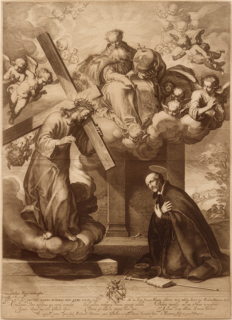 Vision af Ignatius af Loyola ved La Storta af Abraham Bloemaert