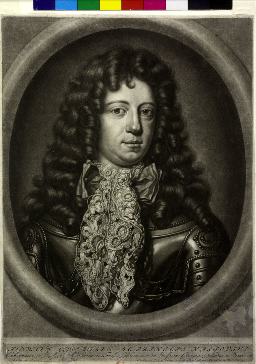 Greve af Nassau-Diez Henry Casimir II af Abraham Blooteling