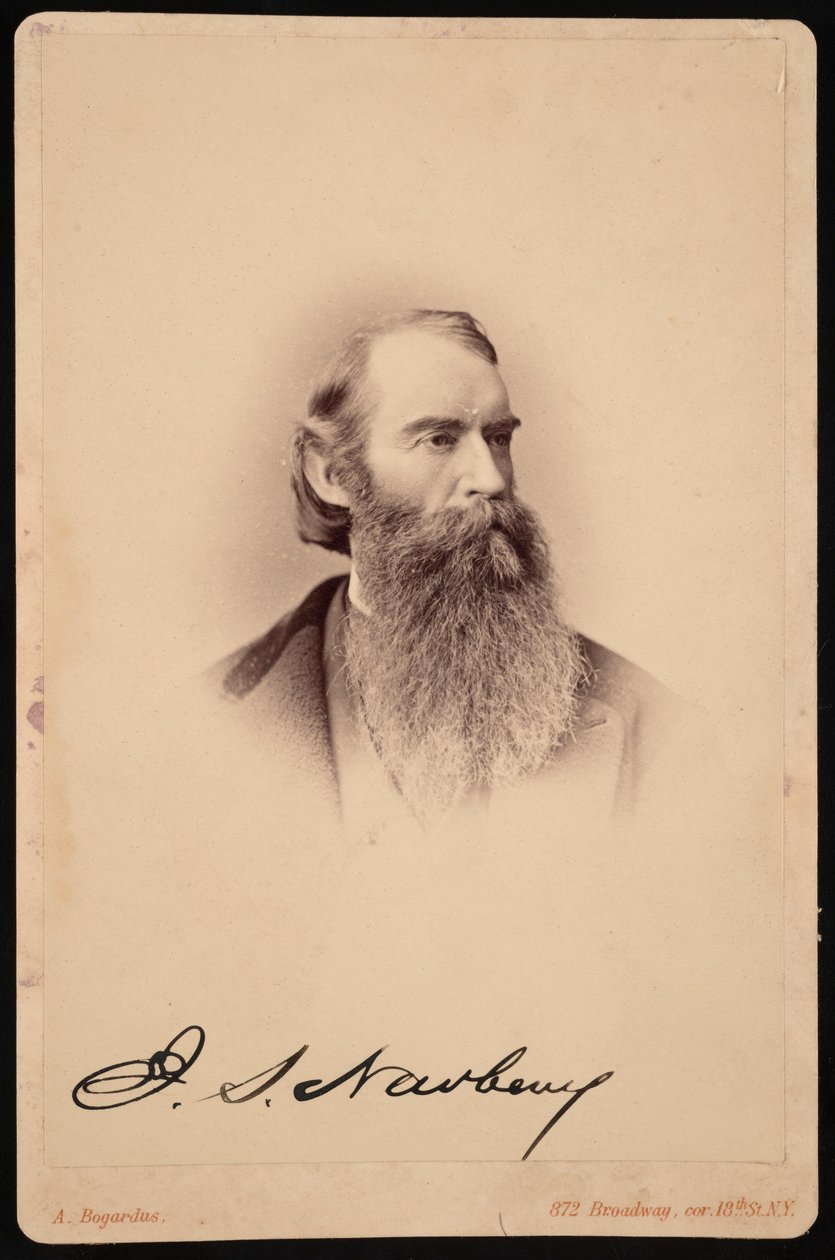 Portræt af John Strong Newberry 1822-1892, mellem 1876 og 1887. af Abraham Bogardus