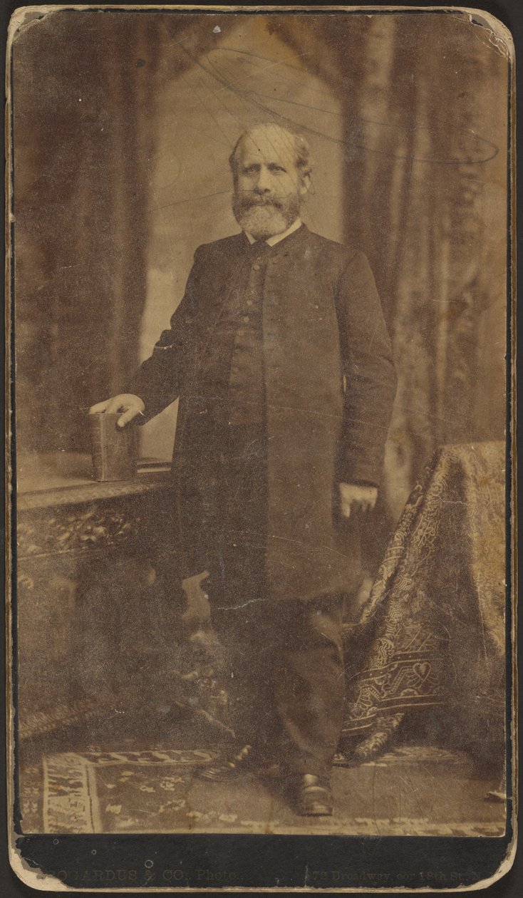 Portræt af en mand af Abraham Bogardus