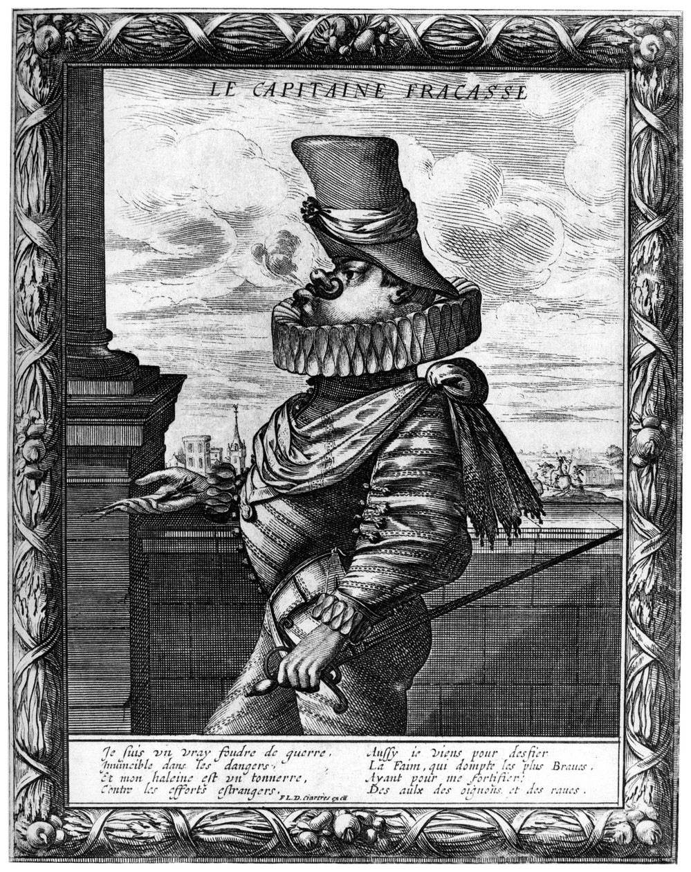 Kaptajn Fracasse, c120-1670 1924 af Abraham Bosse