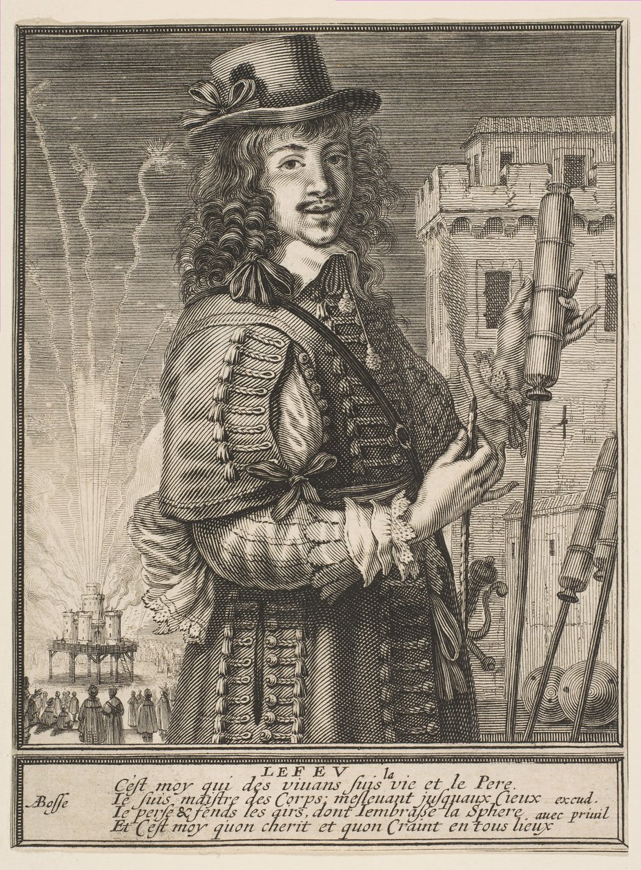 Brand, ca. 1630. af Abraham Bosse