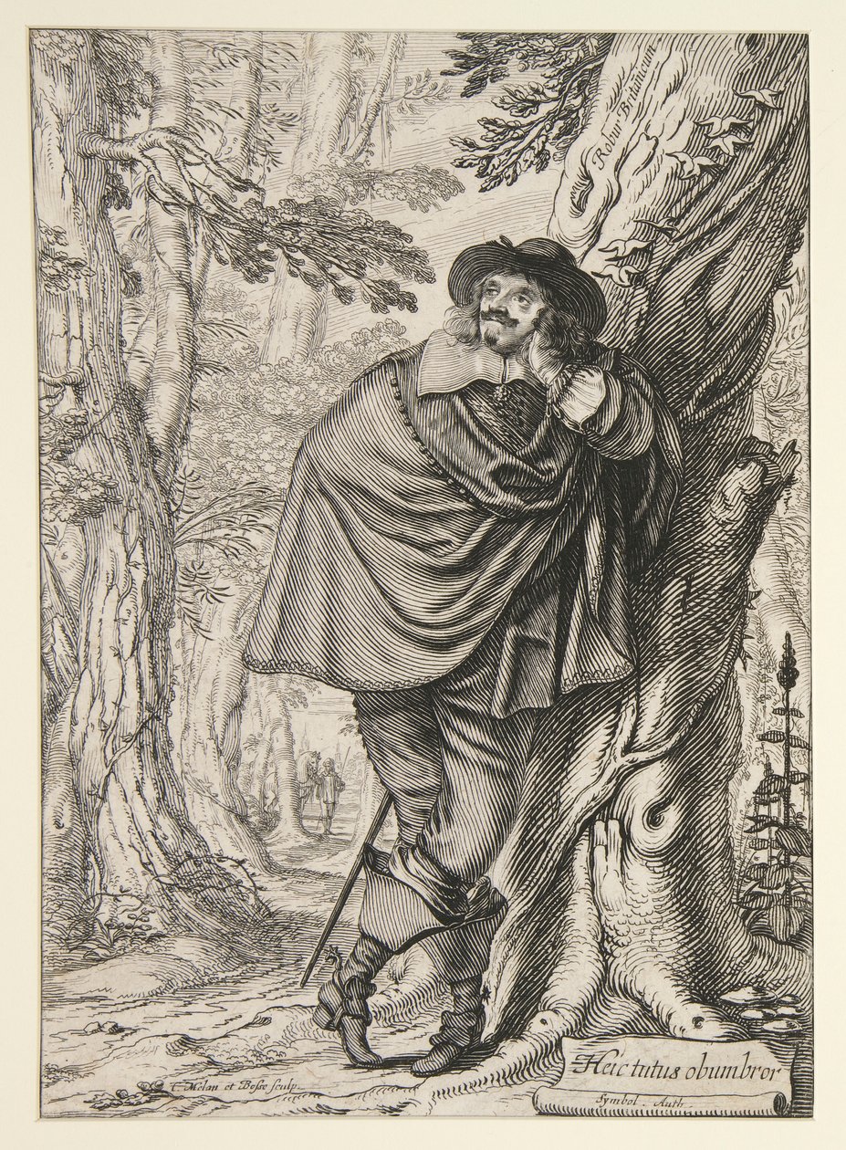 James Howell, frontispice til hans Dendrologie ou le Forest de Dordonne af Abraham Bosse