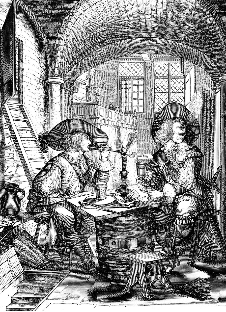 Tobak, 1600-tallet af Abraham Bosse