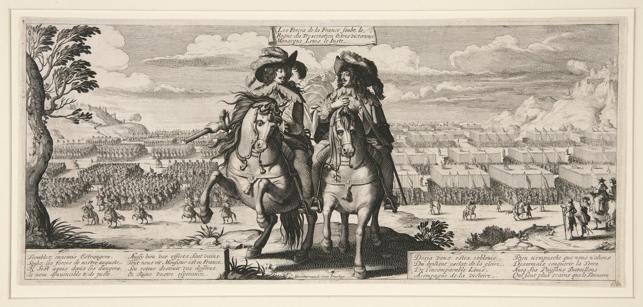 Frankrigs styrker af Abraham Bosse