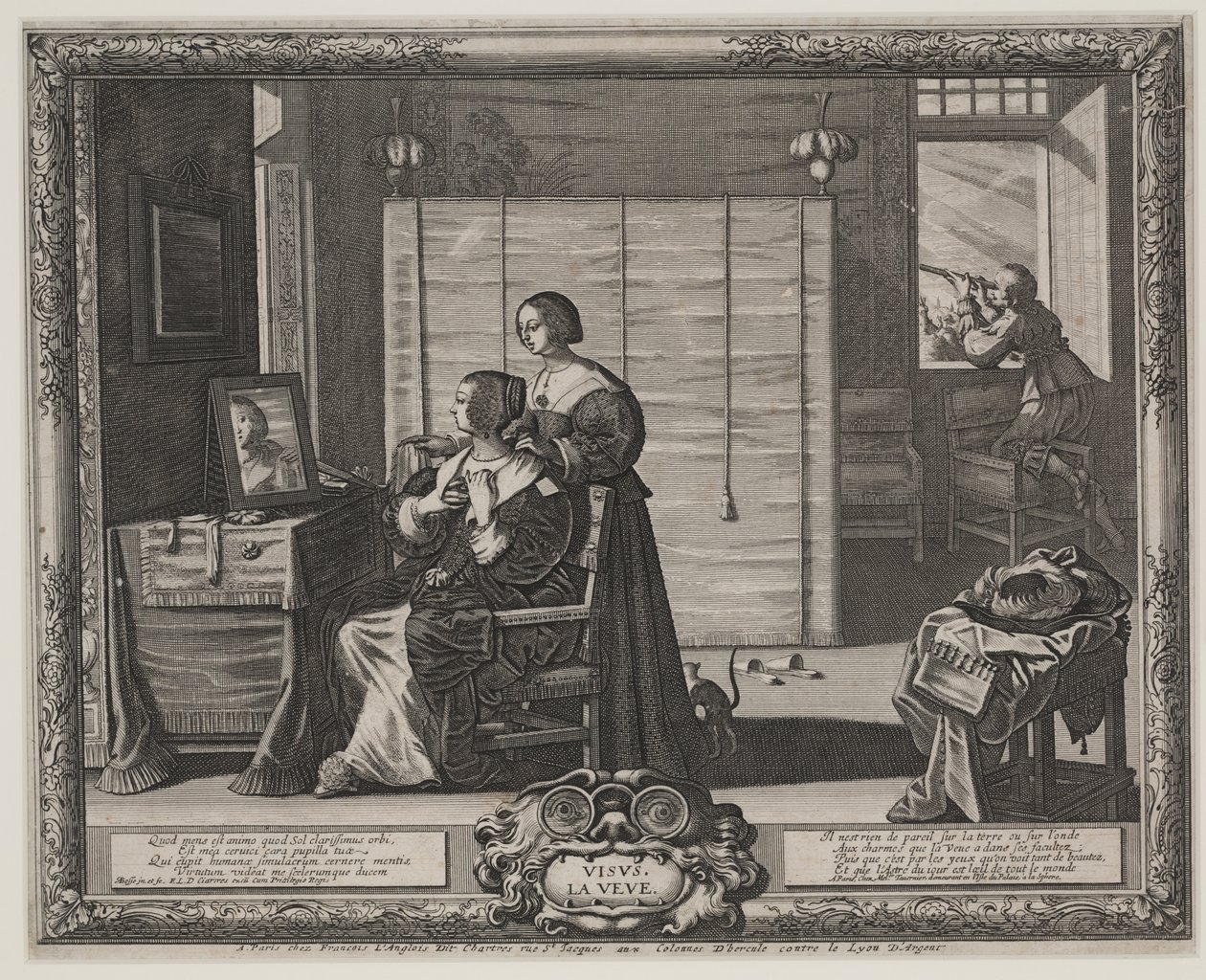 Syn (La Veue), ca. 1635-38 (gravering og ætsning) af Abraham Bosse