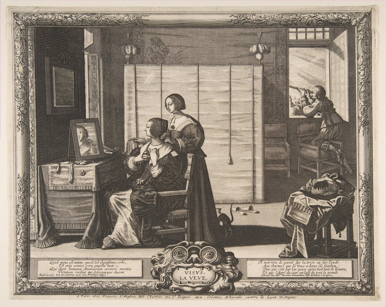 Synet, 1635-38. af Abraham Bosse