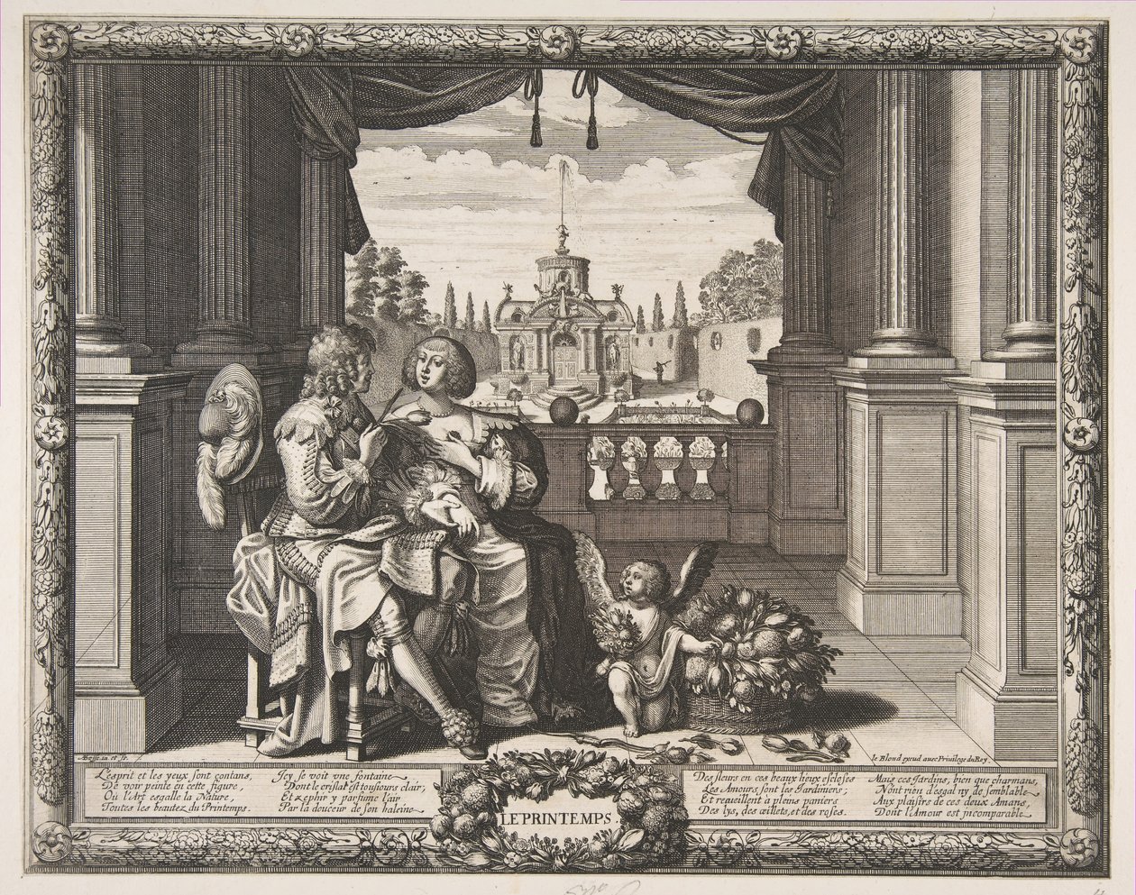 Forår, 1635-37. af Abraham Bosse