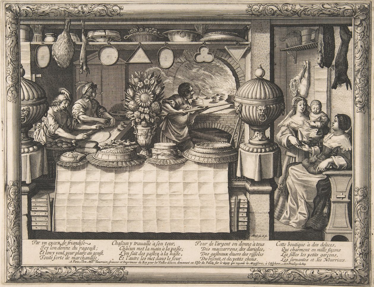 Konditoren, 1632-35. af Abraham Bosse