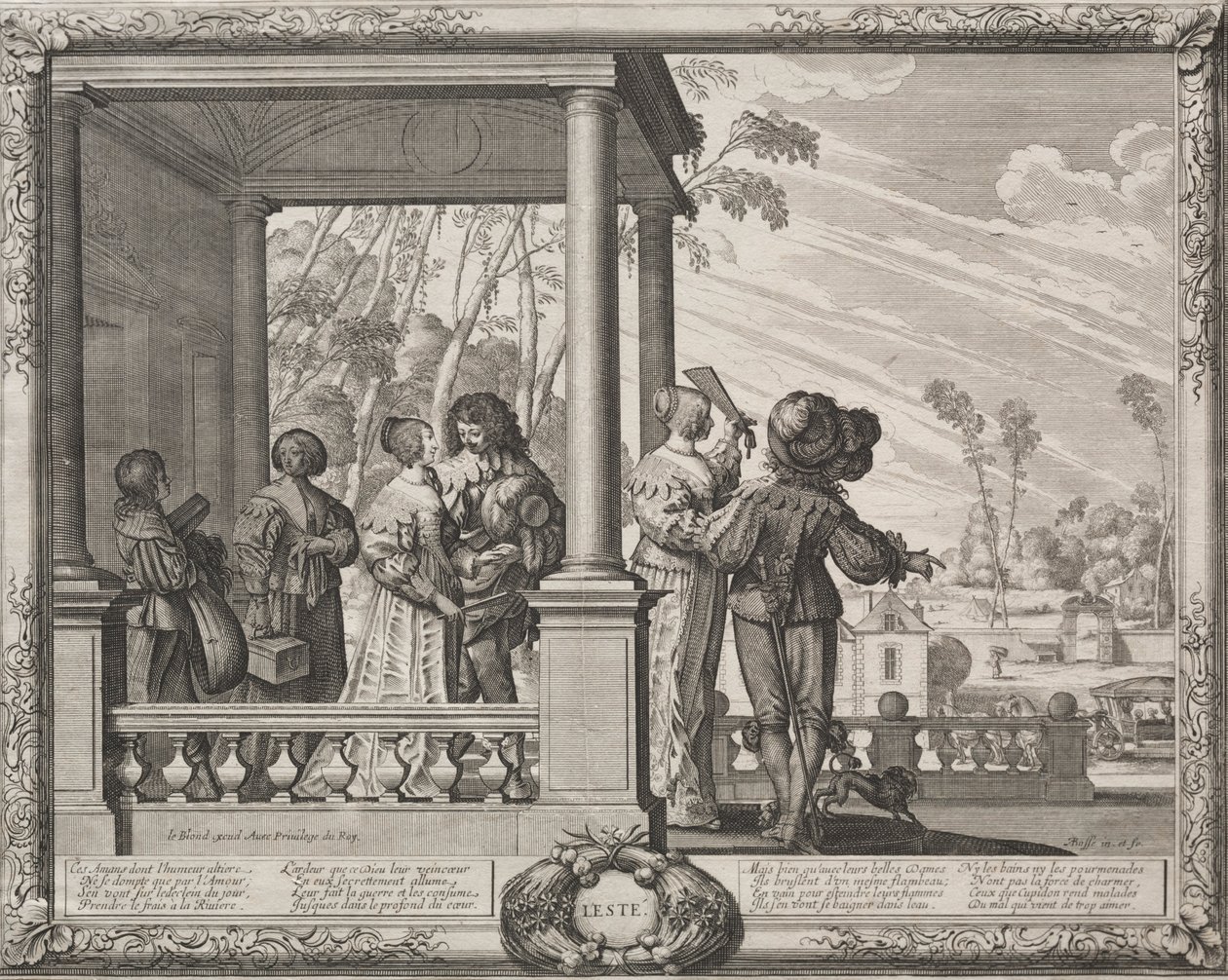 De fire årstider: Sommer, 1635. af Abraham Bosse
