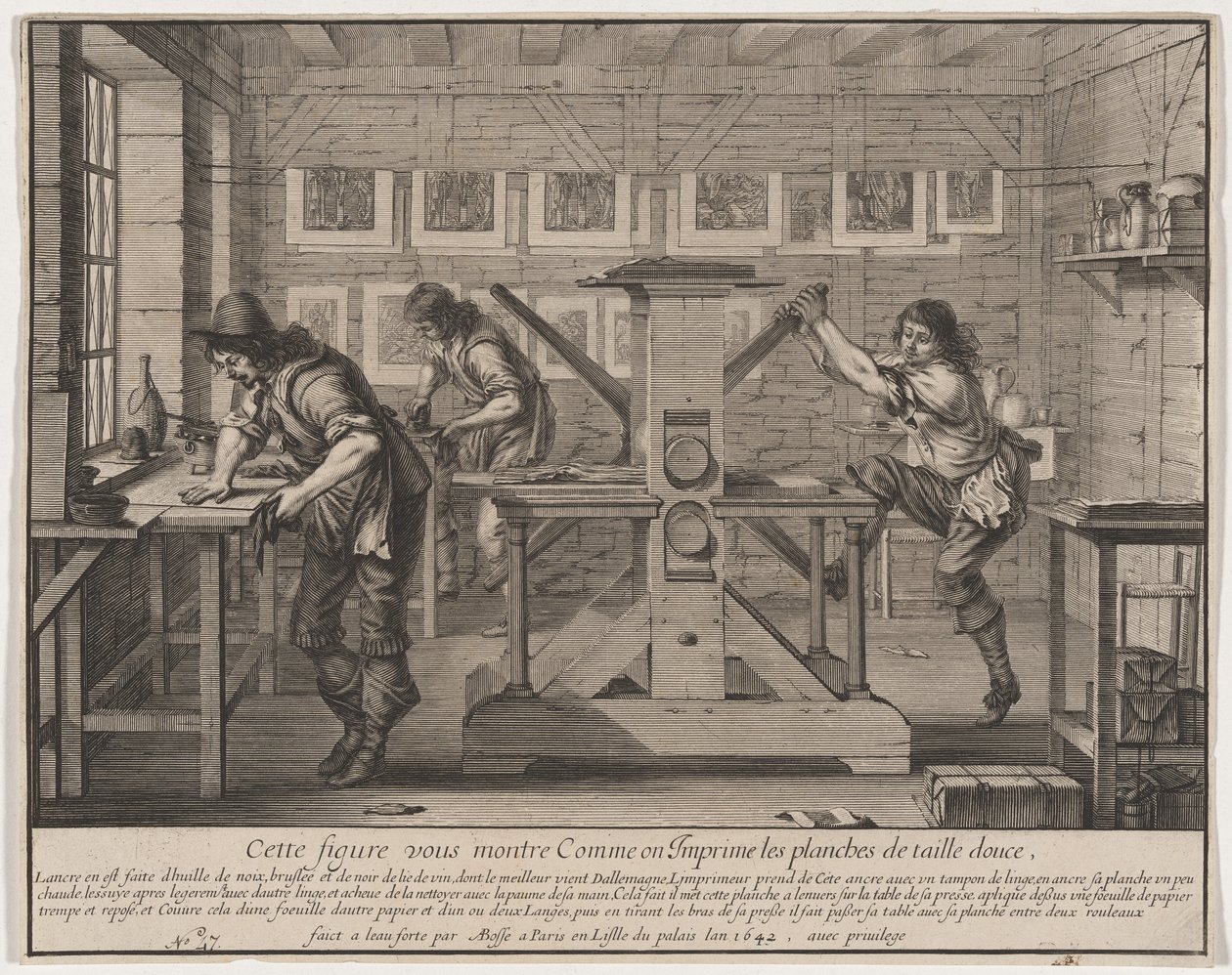 Kobbertrykkerne af Abraham Bosse