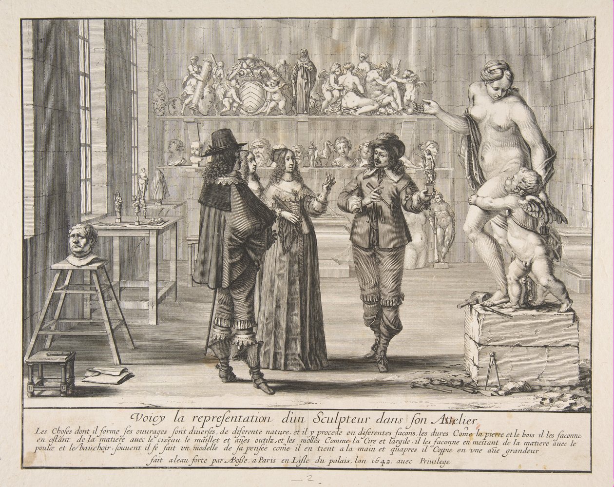 Billedhuggeren af Abraham Bosse