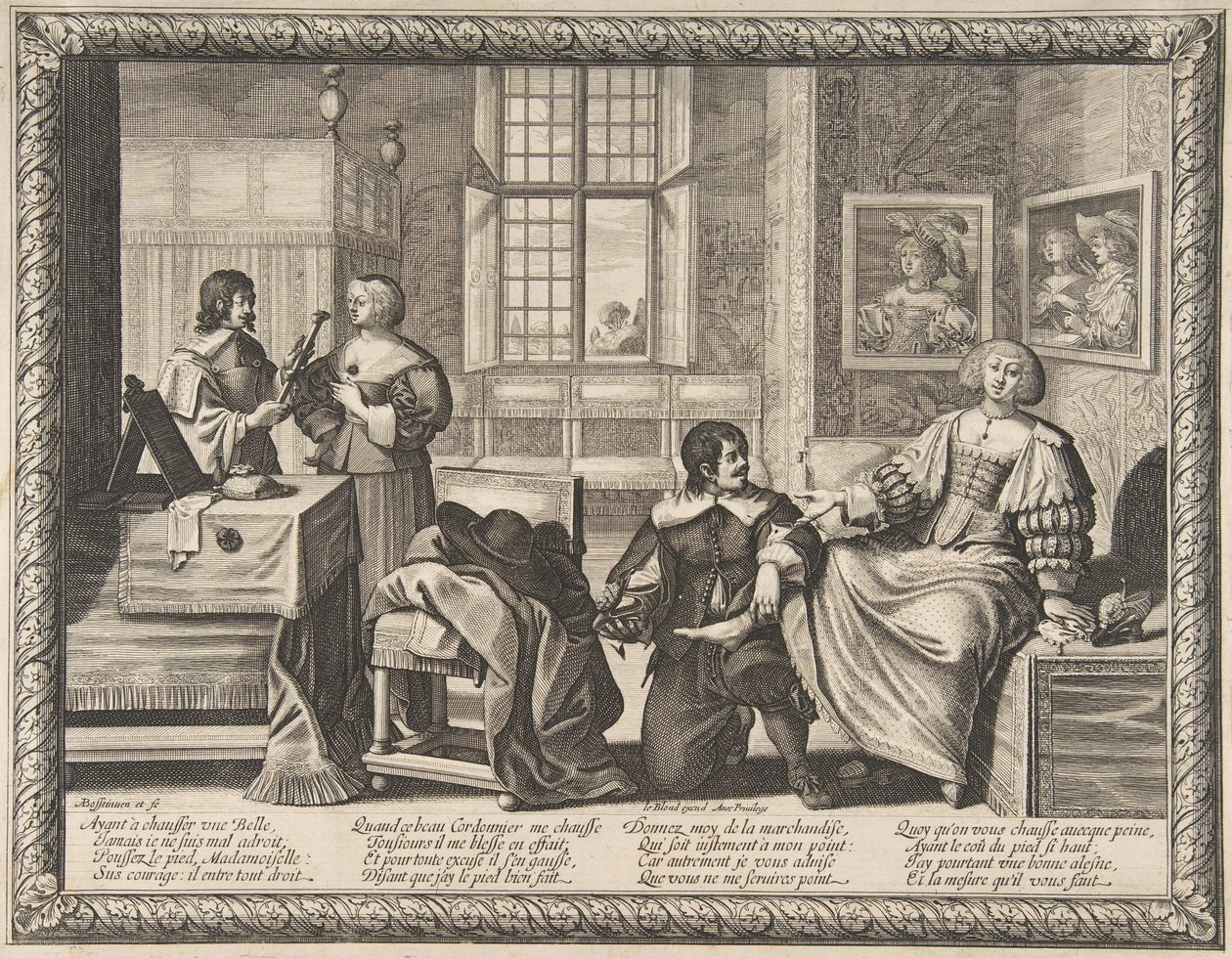 Skomageren, 1632-33. af Abraham Bosse