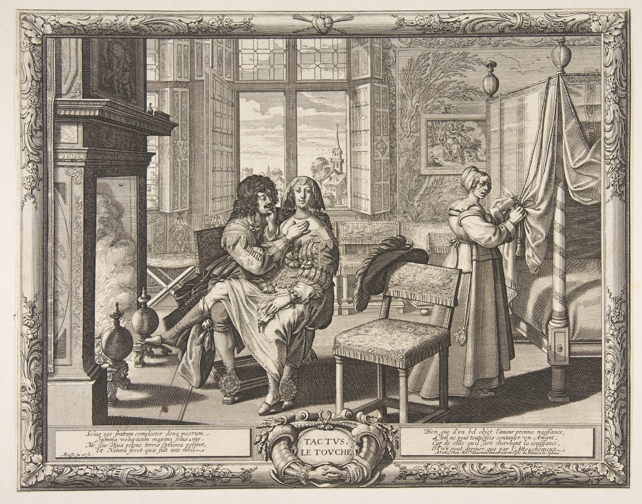 Touch The Touch, ca. 1638. af Abraham Bosse