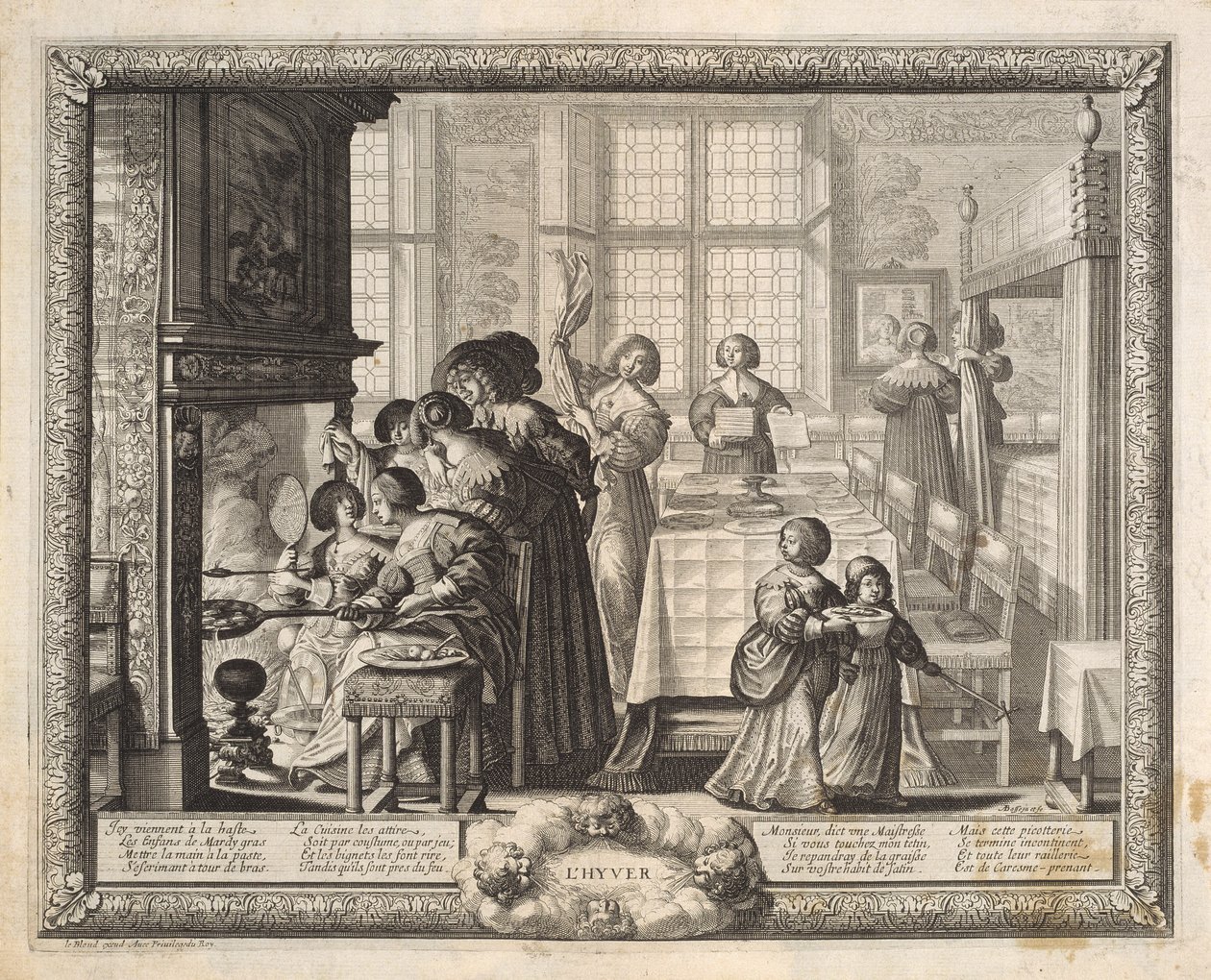Vinter af Abraham Bosse