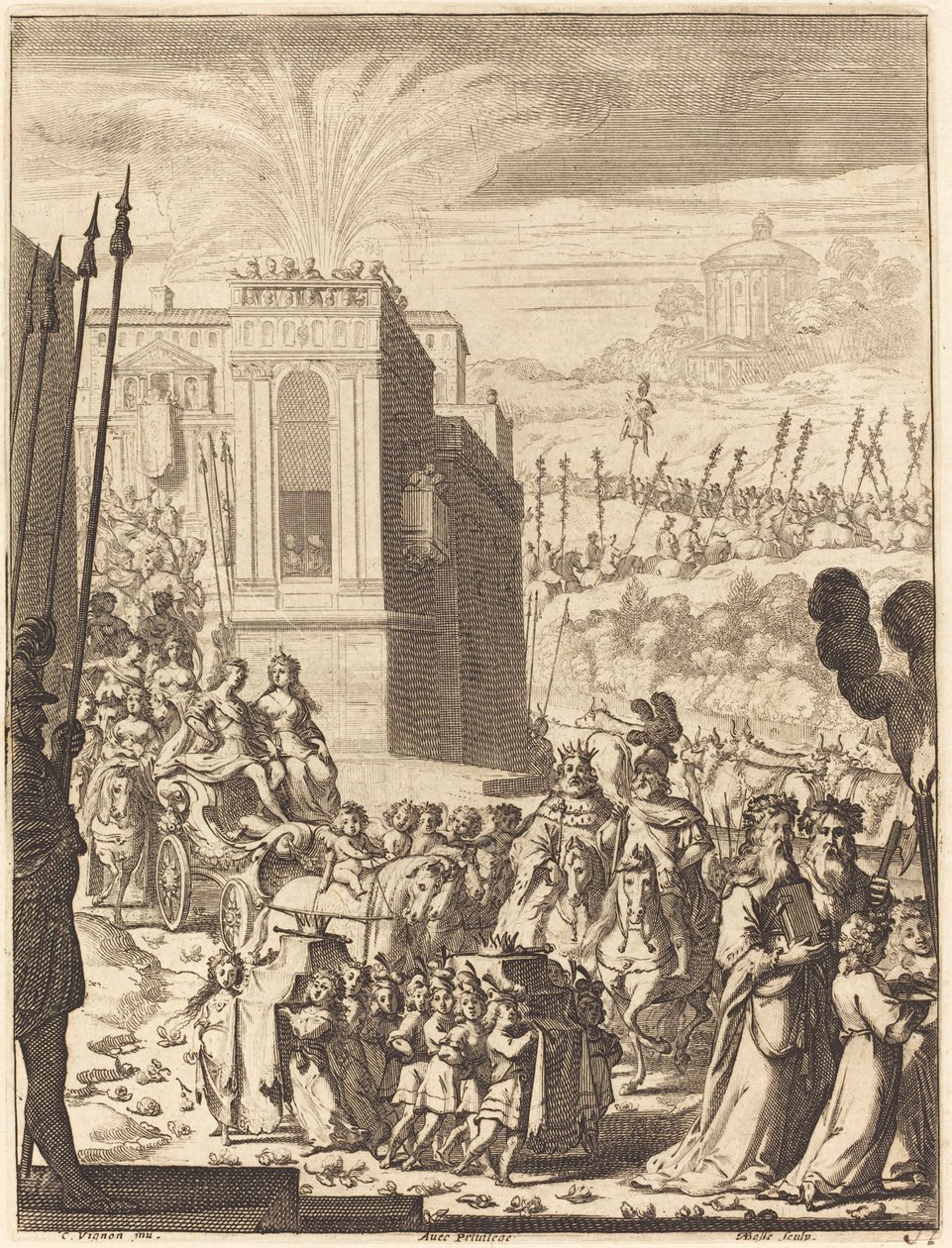 Illustration til Jean Desmarets