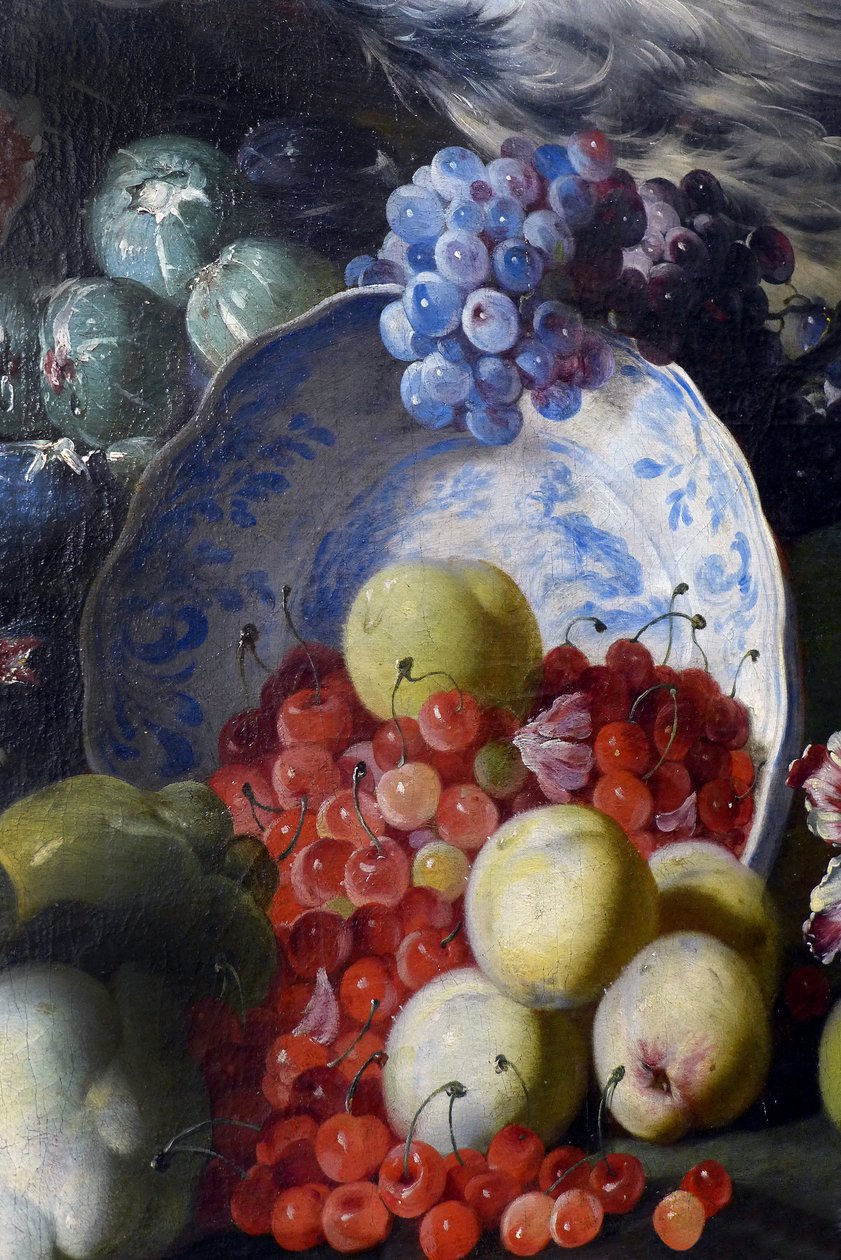 Blomster, frugter, fugle af Abraham Brueghel
