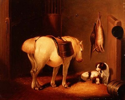 Vildtholderens Stald af Abraham Cooper