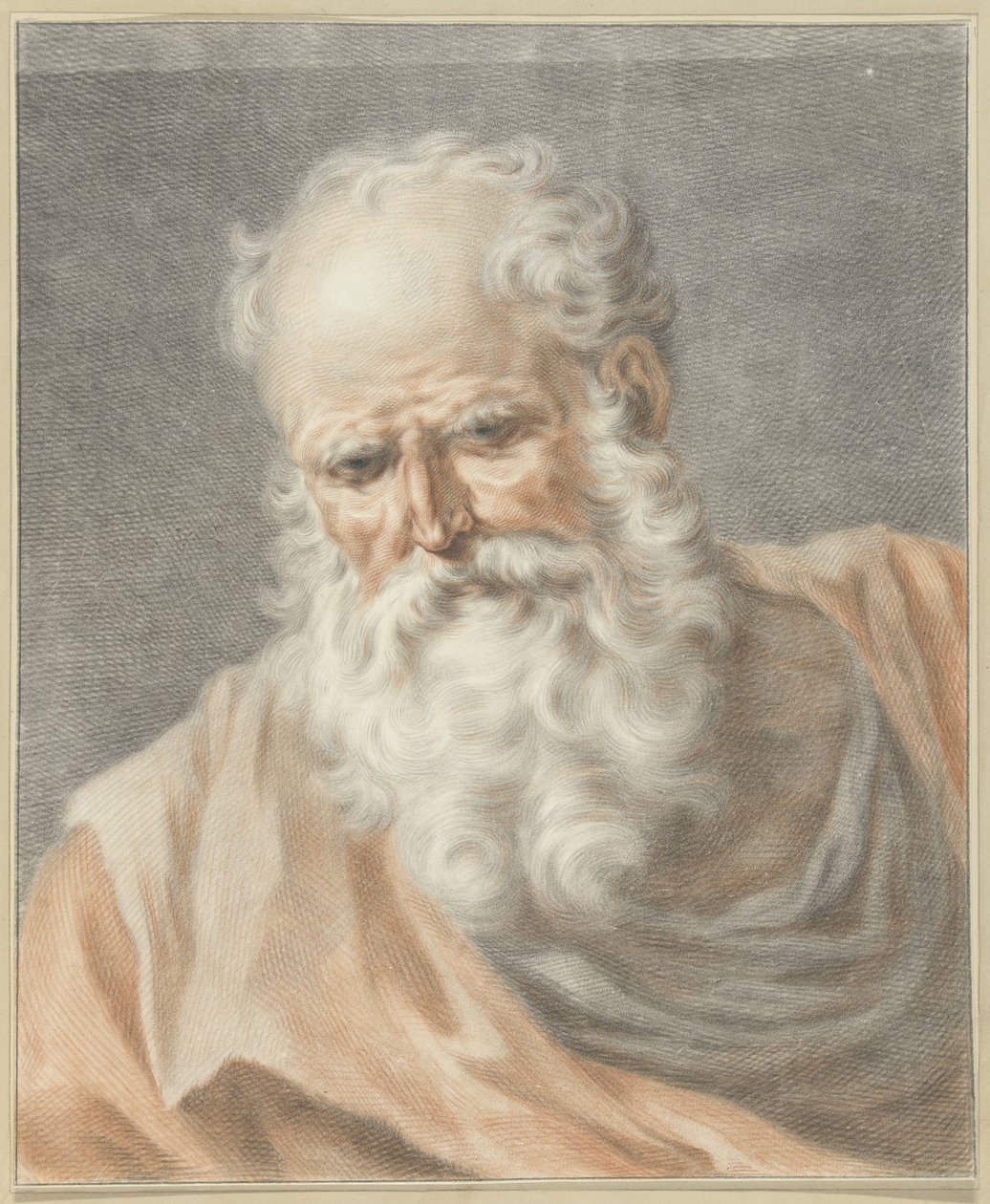 Gammel mand af Abraham Delfos