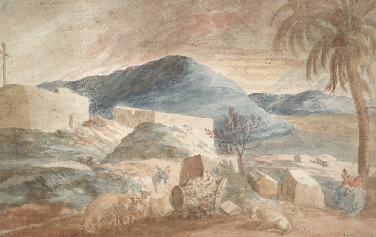 Arkadiske Landskab af Abraham Genoels
