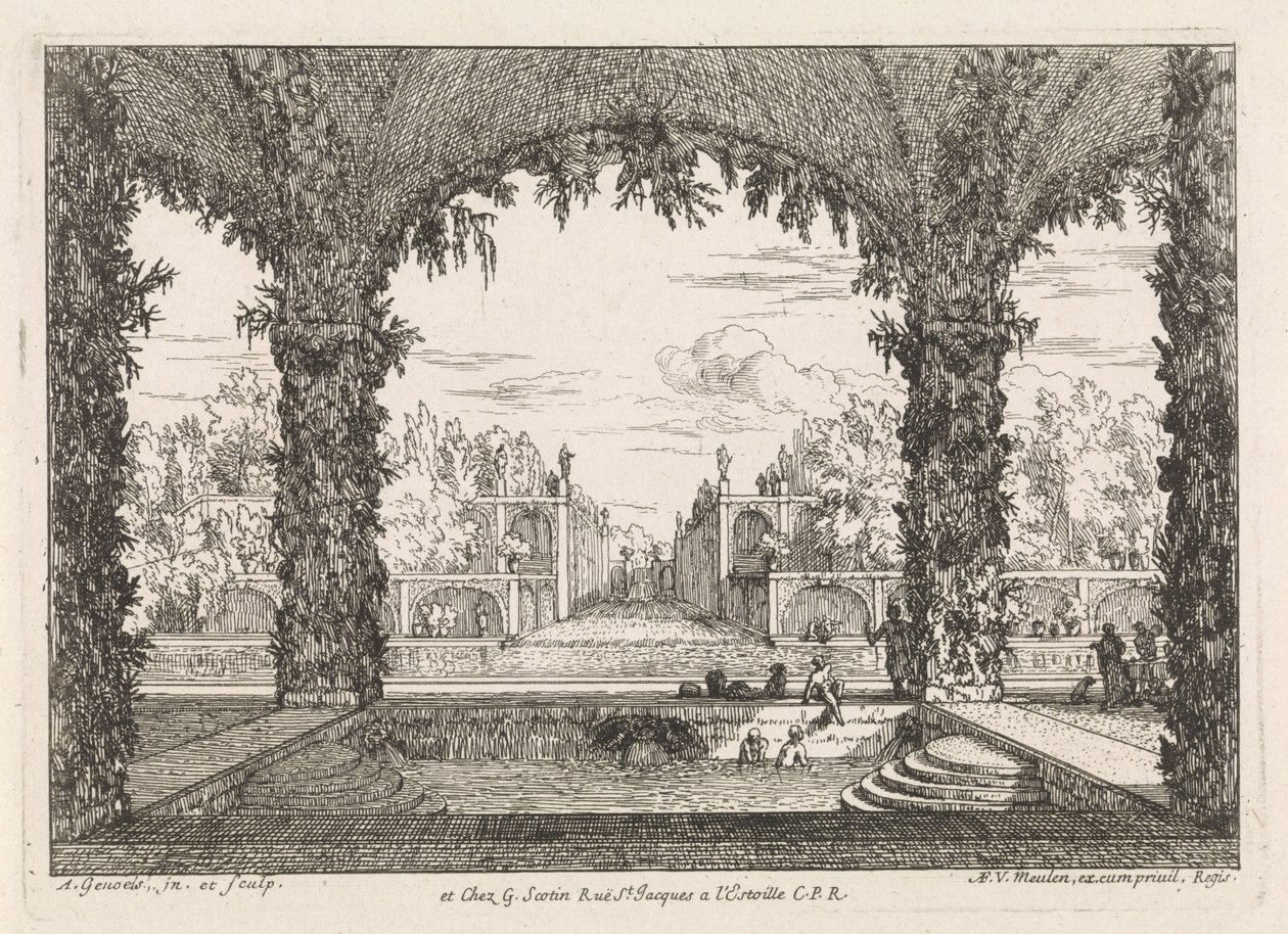 Have med bad Architectural Gardens (serietitel) af Abraham Genoels