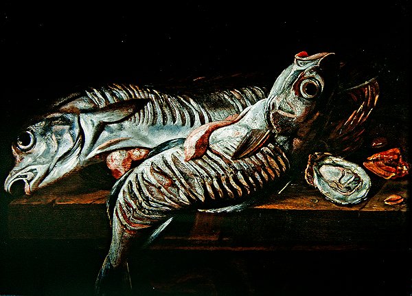 Fisk af Abraham Hendricksz van Beyeren