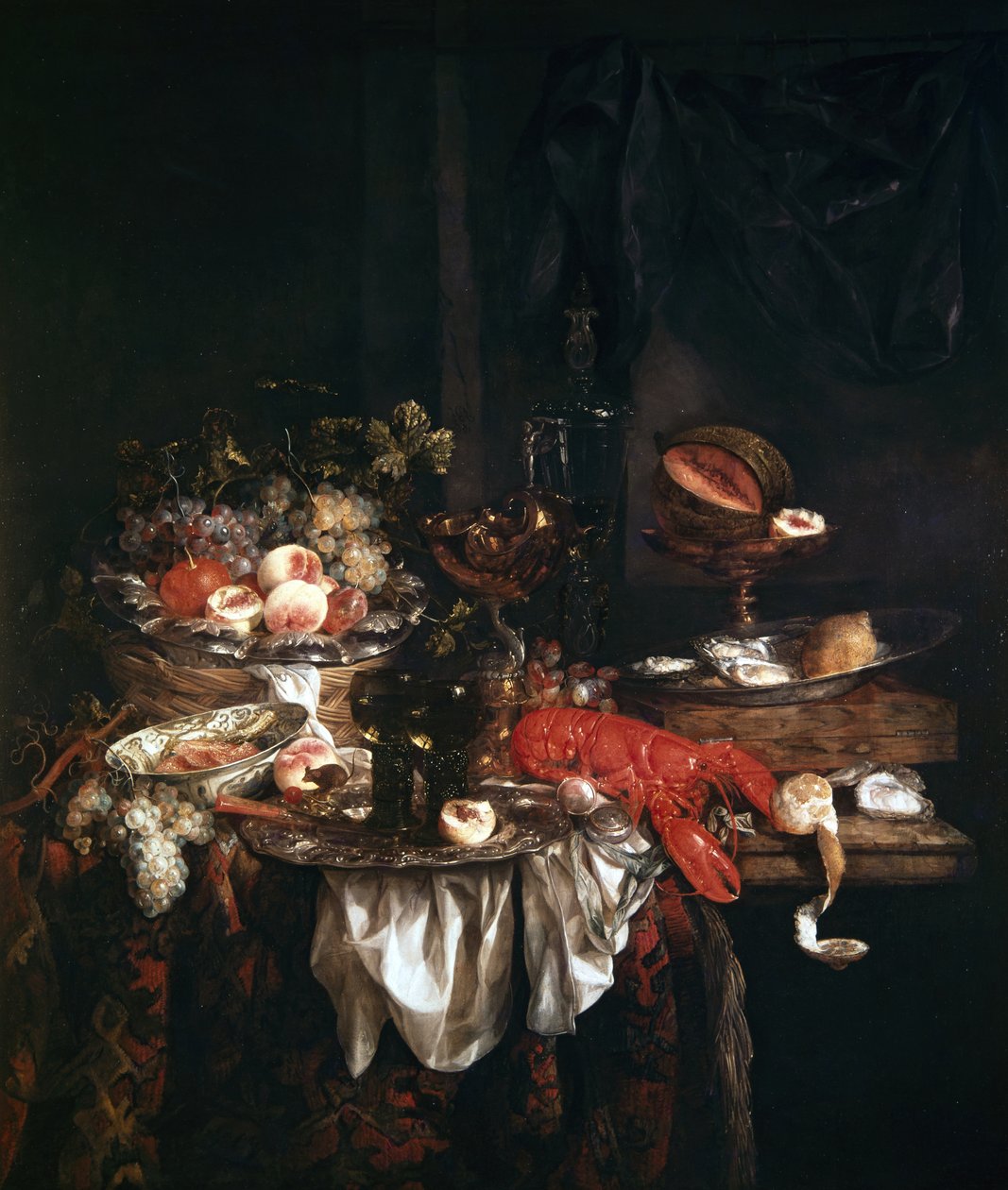 Stilleben af Abraham Hendricksz van Beyeren