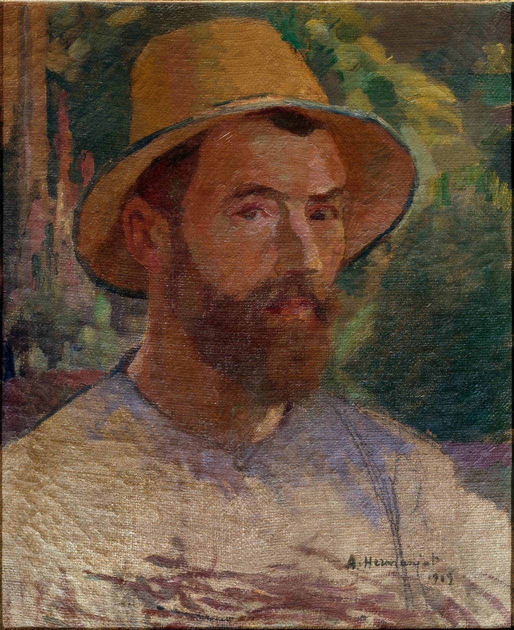 Selvportræt Abraham Hermanjat af Abraham Hermanjat