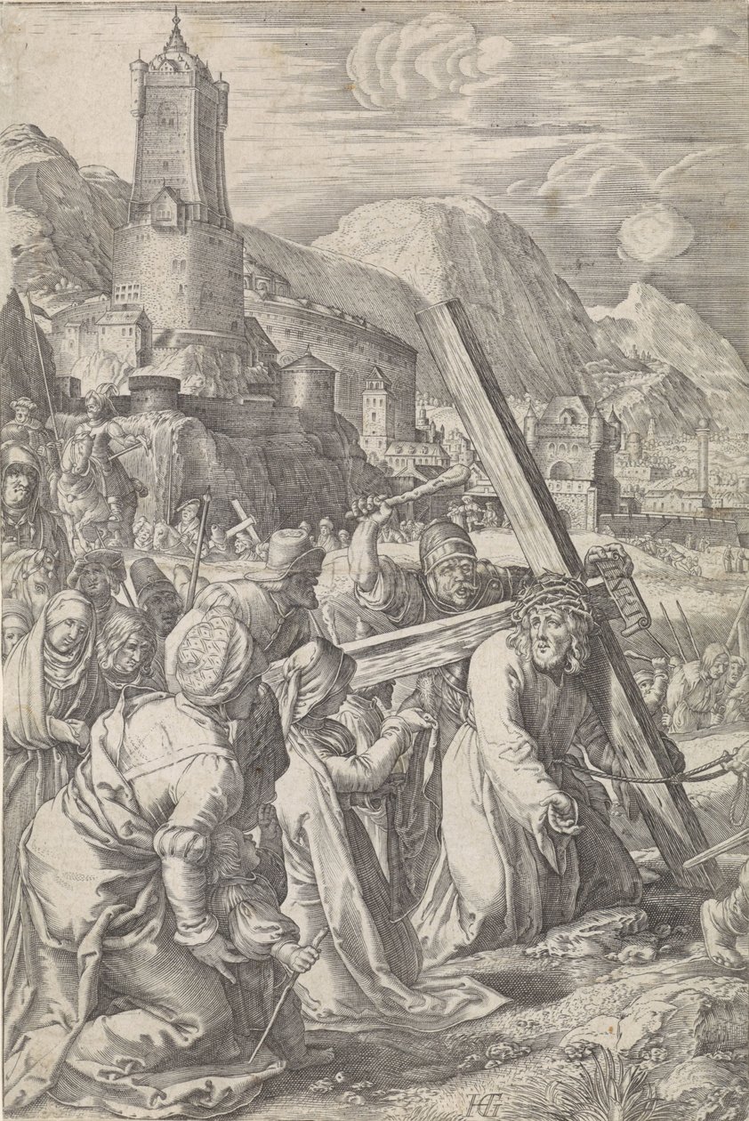 At bære korset The Passion (serietitel) af Abraham Hogenberg