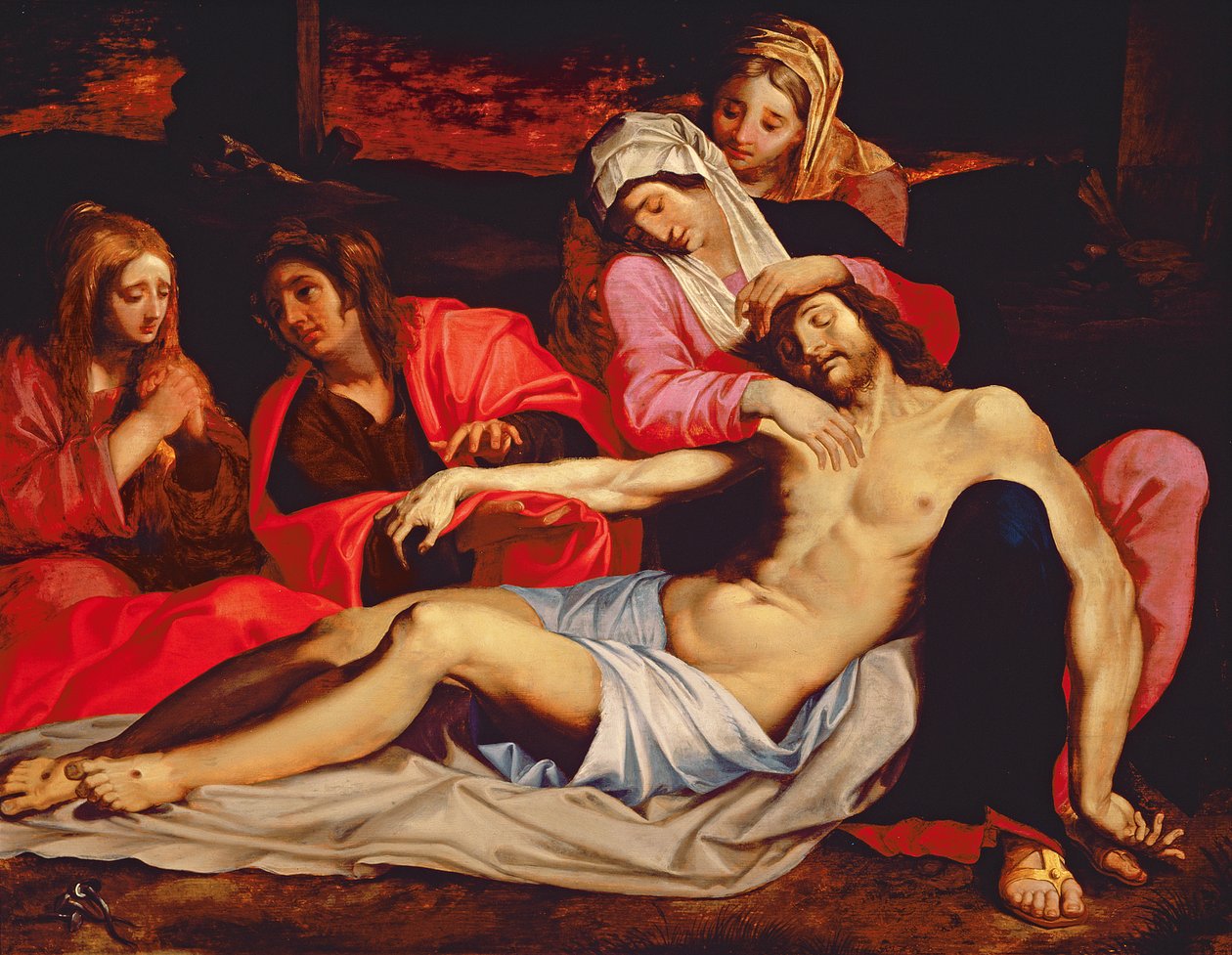 Kristi klagesang af Abraham Janssens van Nuyssen